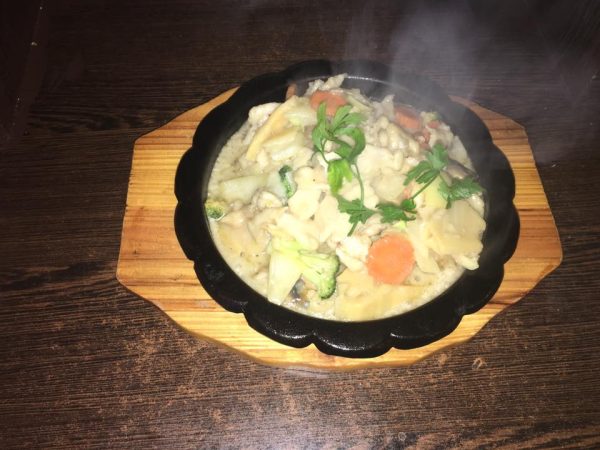 17D. Poulet au lait de coco
