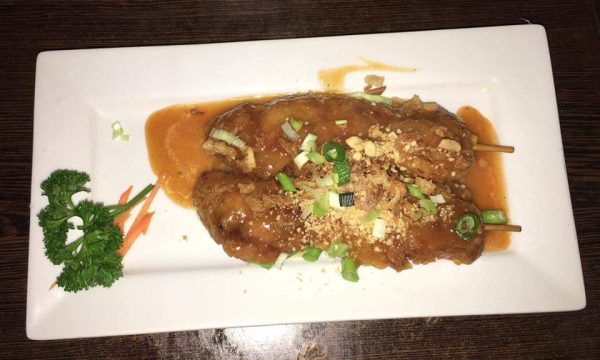 V10. Brochettes au poulet